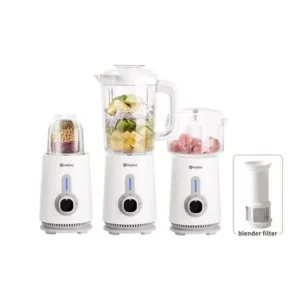 3-in-1 Multi-Function Blender, Food Processor & Grinder